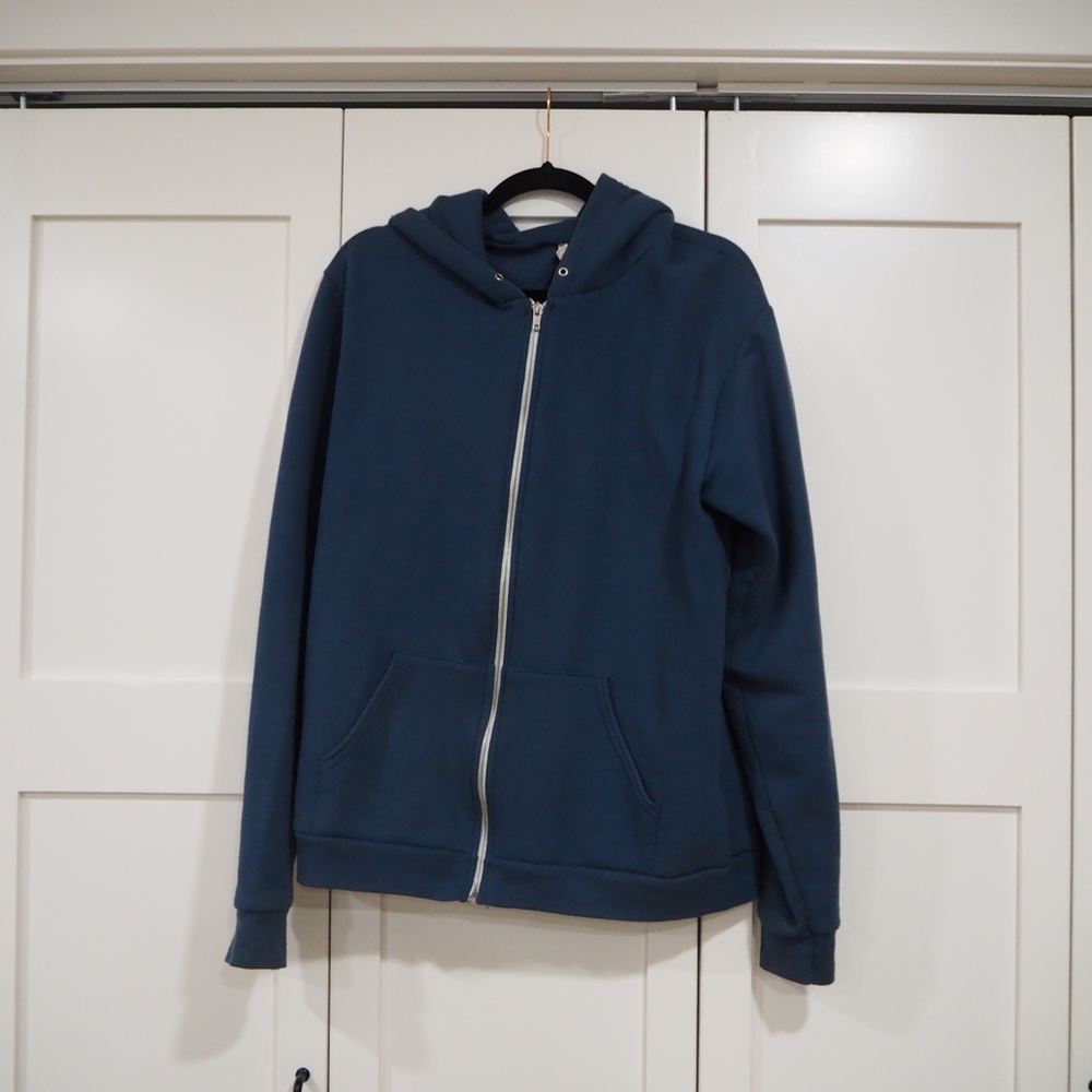 American Apparel Zip Up Hoodie
